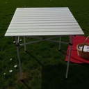 Lexus Mesa Plegable Aluminio Anod. 70x70