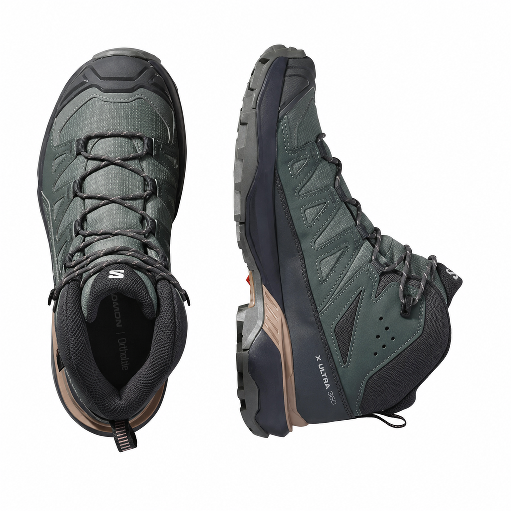 Salomon Bota X Ultra 360 GTX W Gris