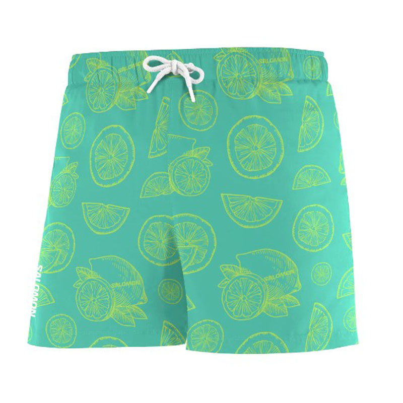 Salomon Short de Baño Chase Grafhic Limon